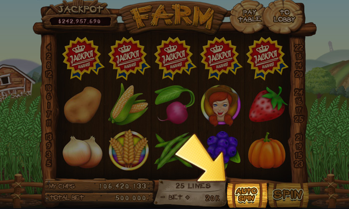 Slots farm fan page